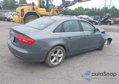 2013 Audi A4 Premium from USA, damaged, VIN WAUBFAFL1DN048515
